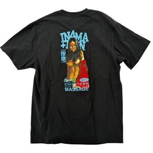 In4mation Chinatown Special Shirt Mens Large Black Graphic Tee Hawaii NWT